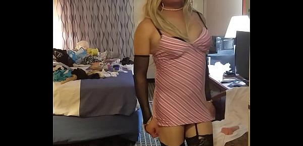  Sissy looking for daddy.